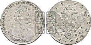 1 рубль 1781 года (новый тип)