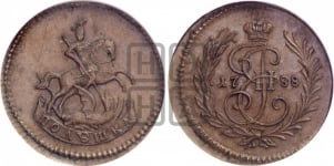 Полушка 1788-1789 гг. (без букв, Красный  монетный двор)