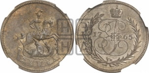 Денга 1764-1796 гг. (ЕМ, Екатеринбургский монетный двор)