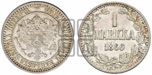 1 марка 1864-1874 гг.