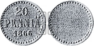 20 пенни 1866 года