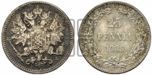 25 пенни 1889-1894 гг.
