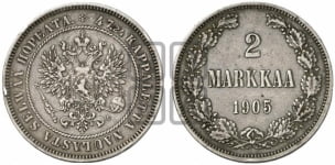 2 марки 1905-1908 гг.