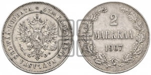 2 марки 1905-1908 гг.
