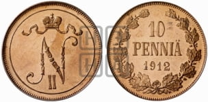 10 пенни 1895-1917 гг.