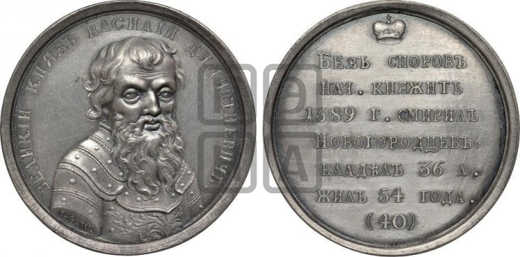 Великий князь Василий II, Дмитриевич. 1389-1425