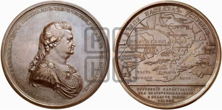 Учреждение Екатеринославского наместничества и Таврической области, БД (1783)