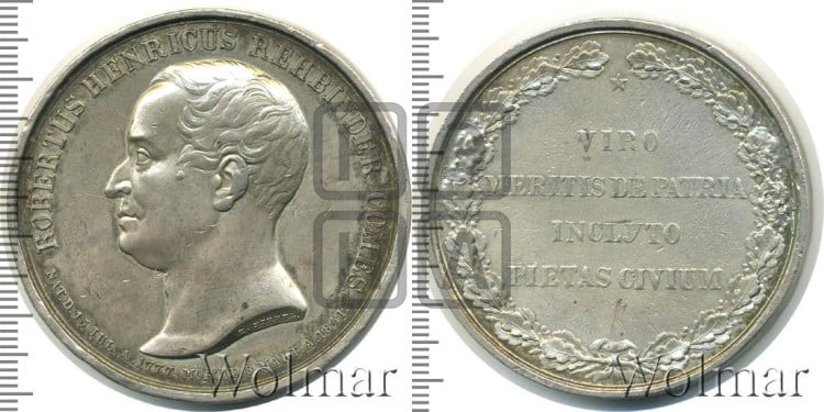 Граф P. Ребиндер. 1841