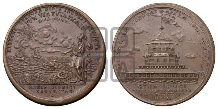Построение Кроншлота, 1704