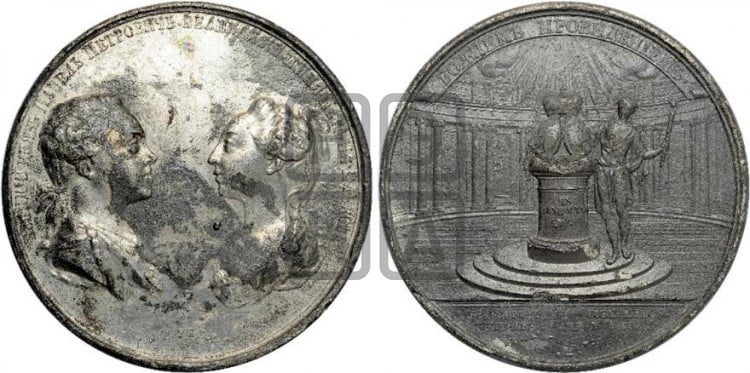 Свадьба в. к. Павла Петровича с принцессой Натальей Алексеевной, 1773