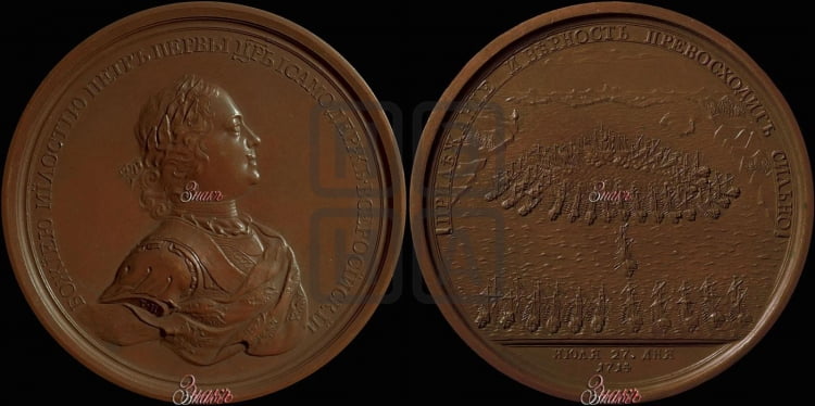 Морская победа при Гангуте, 27 июля 1714