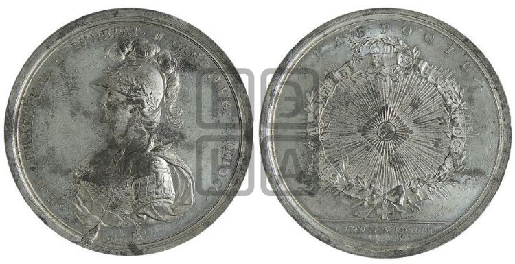 медаль Учреждение ордена Св. Георгия, 26 ноября 1769 - Дьяков: 143.1