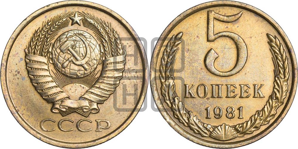 5 копеек 1981 года