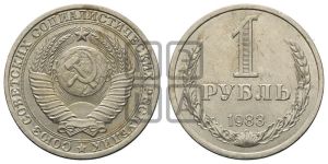 1 рубль 1983 года 
