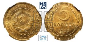 5 копеек 1933 года 
