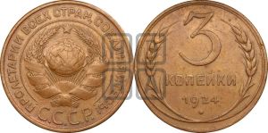 3 копейки 1924 года 