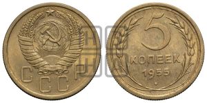 5 копеек 1955 года 