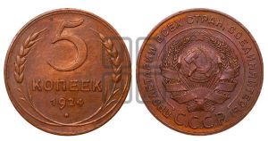 5 копеек 1924 года 