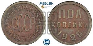 полкопейки 1925 года 