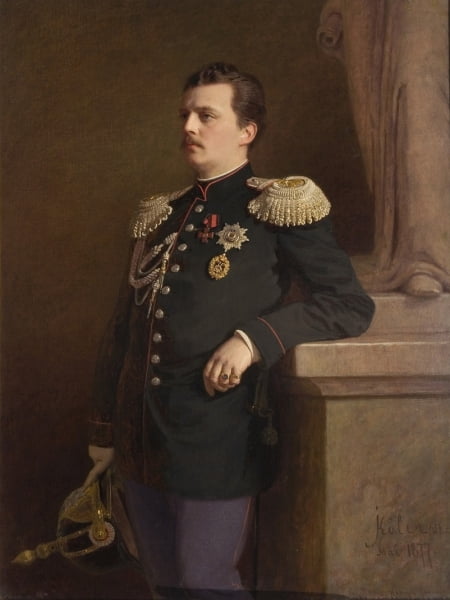 Великий Князь Владимир Александрович. Йохан Кёлер 1877г.