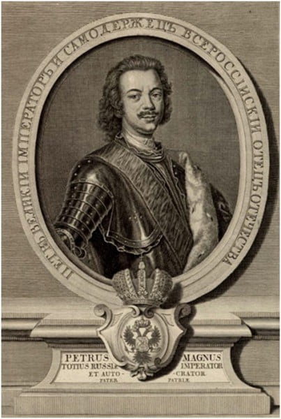 Петр I. И.-Г. Таннауэр, 1714 год.