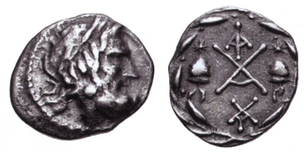 Гемидрахма, Спарта. 85 г. до н.э. 