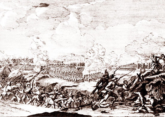 Сражение при Гросс-Егерсдорфе 20 августа 1757 г. 