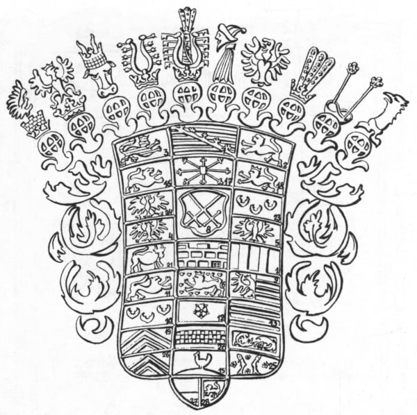 Герб Саксонии (1739 г.)
