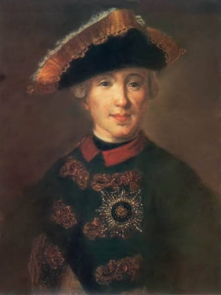 Ф. Рокотов. Портрет Петра III