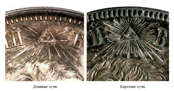 Лучи на 1 ½ рубля «В память открытия памятника – часовни на Бородинском поле»